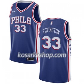 Dres Philadelphia 76ers Robert Covington 33 Nike 2017-18 Plava Swingman